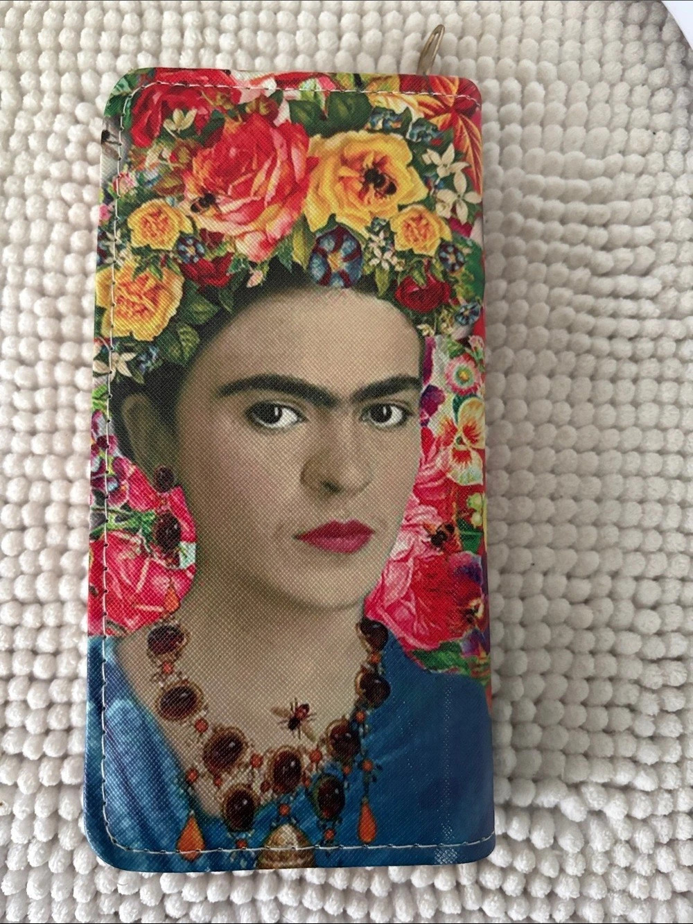Frida Kahlo Flower Wallet